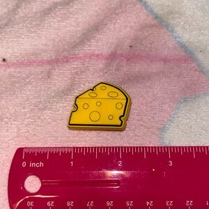 5 for $15 CROCS cheese charm